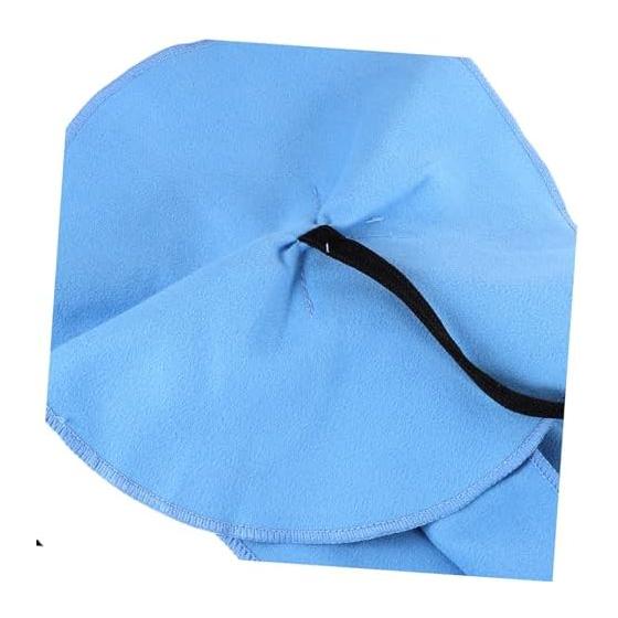 Abaodam Set of 2 Musical Instrument Cleaning Cloths Made of Blue Flannel Material Lightweight, Easy To Carry and Reusable Cleaning Goods Perfect for