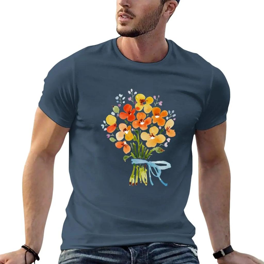 patterns Everyday | Summer bouquet T-Shirt shirts graphic tees Short sleeve tee oversized t shirts for