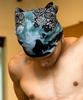 GLACK Gactar003 Feathers Vintage Bandana (Black)