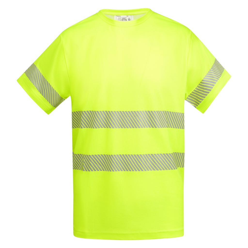 Roly Workwear Unisex Adult Tauri Hi-Vis T-Shirt