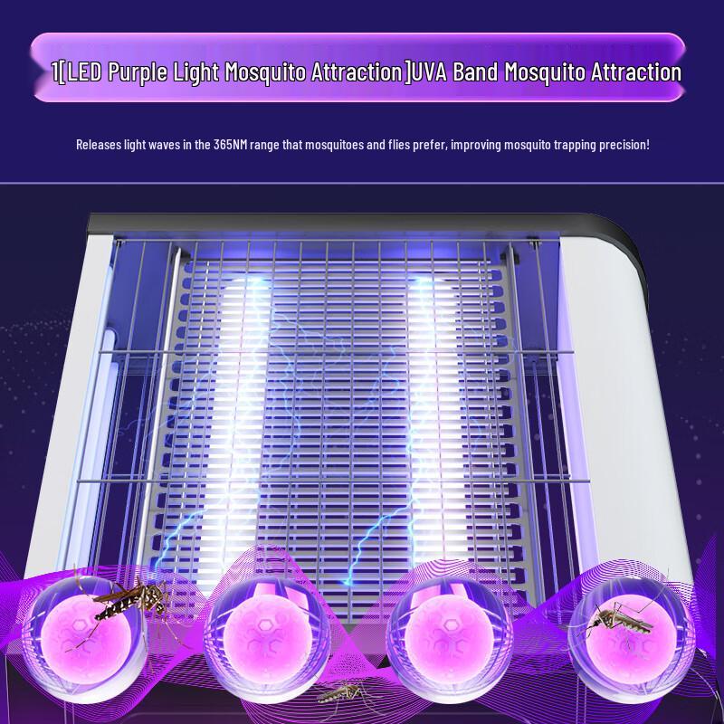 LED Electric Shock Mosquito Killer Lamp