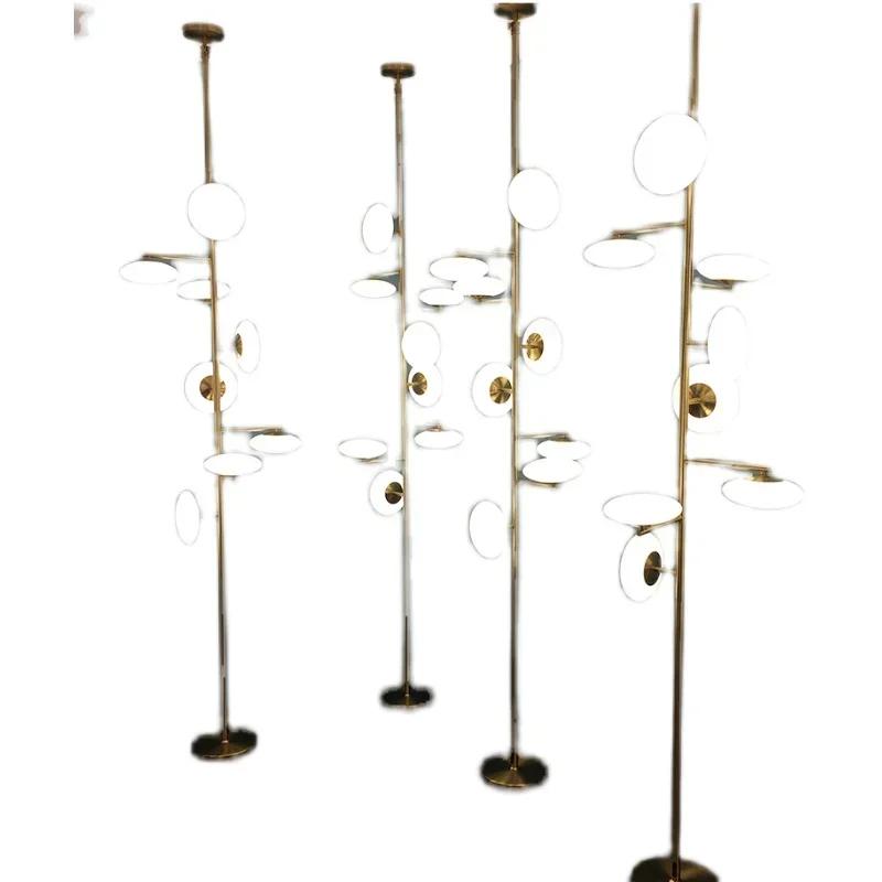 Italian Floor Lamp , Floor To Ceiling Lamp , Designer Standing Floor Light For Living Room , Corner Standing Lamp