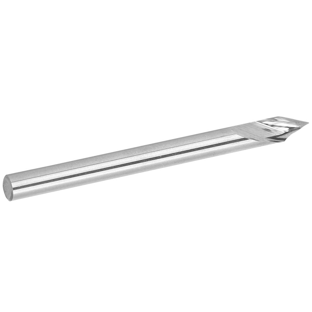 Drill Point Cutter 3.175mm Engraving Milling Cutter Woodworking Tool Hardware 3.175x45 Degrees x0.2x40L