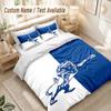 Millwall Bedding Set, 1 Duvet Cover & 2 Pillowcases Soft Comfortable Bedroom Home Textile Decor