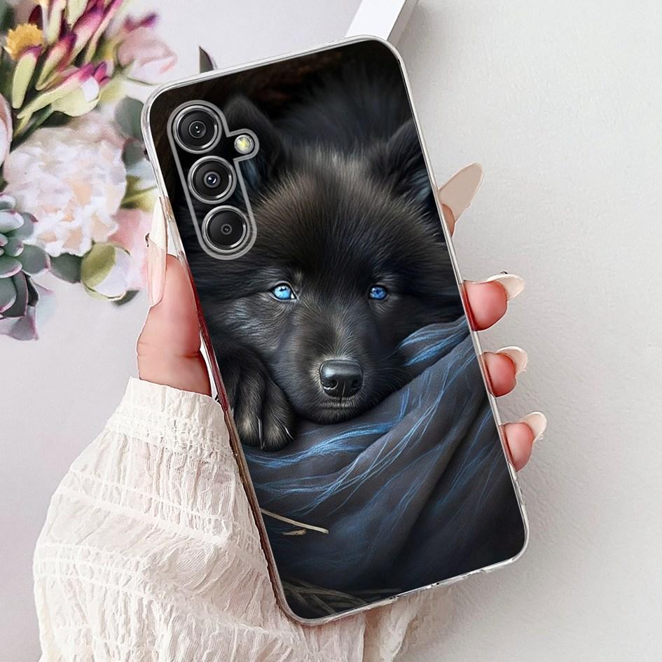 For Samsung Galaxy M34 M54 5G Case Luxury Painted Soft Slim Silicone TPU Back Cover on Samsung M14 SM-M145F M 14 GalaxyM14 Funda
