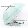 Five-Layer Floral Lace Sun Protection Umbrella - Folding Dual-Use for Sun and Rain