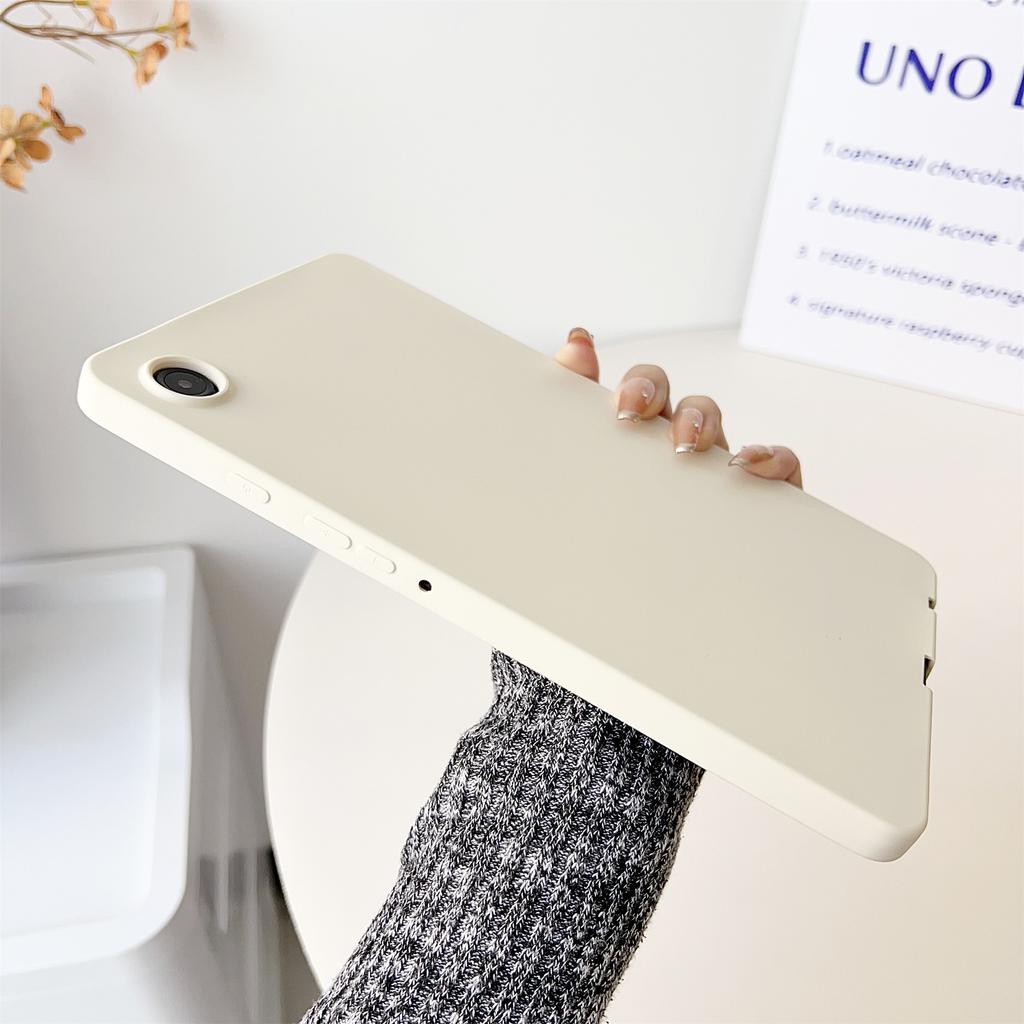 For Samsung Galaxy Tab A9 Case Rubberized TPU Tablet Cover Skin-friendly