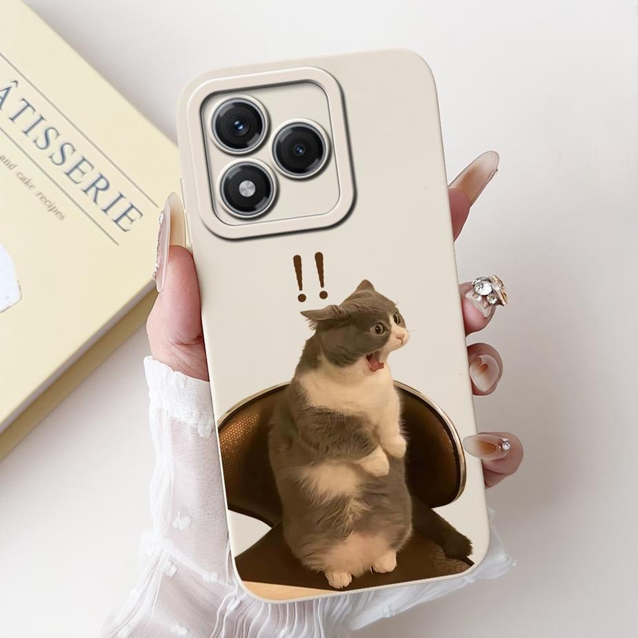 For Honor 400 Lite Case ABR-NX1 Cool Fashion Candy Painted Cover 6.7'' Soft TPU Matte Phone Case For Honor 400 Lite 400Lite Bags