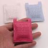 Leather Tehillim packet size book of psalms Hebrew charm white  pink and blue color Leather Tehillim
