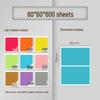 Custom Waterproof Multi-Color Thermal Paper Label: Oil-Proof, Self-Adhesive & Barcode-Ready