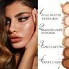 10-Color Smoky Eye Shadow Palette Long-Lasting Matte & Shimmery Finish Black Brown Coral Pink Earth Tones for Face Contouring and Everyday Makeup Look