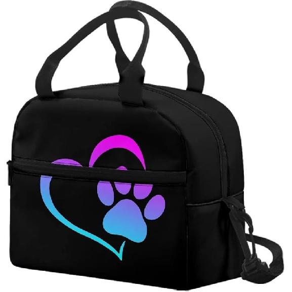 Kawaii Erdbeer-Katze Lunchtasche für Mädchen Kinder 8-10 10-12 Isoliert Lunchbox Tragbar Kühlbox Lunchbag Tragetasche Handtasche Mahlzeitenvorbereitung Organizer Arbeit Schule