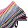 Pure Cotton 1mm Striped Elastic Knitted Fabric for Dresses Children's Clothing Cotton Doll Clothes Sewing T-shirts DIY Fabrics