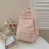 Schoolbag Japanese Simple Ins Niche Schoolbag Girls, Junior High School High School College Students Backpack Light Commuter Travel Backpack