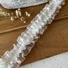 Handmade Lace Trim: Mesh for Baby Clothes, Curtains, Skirts, Pleated Decorative Fabric