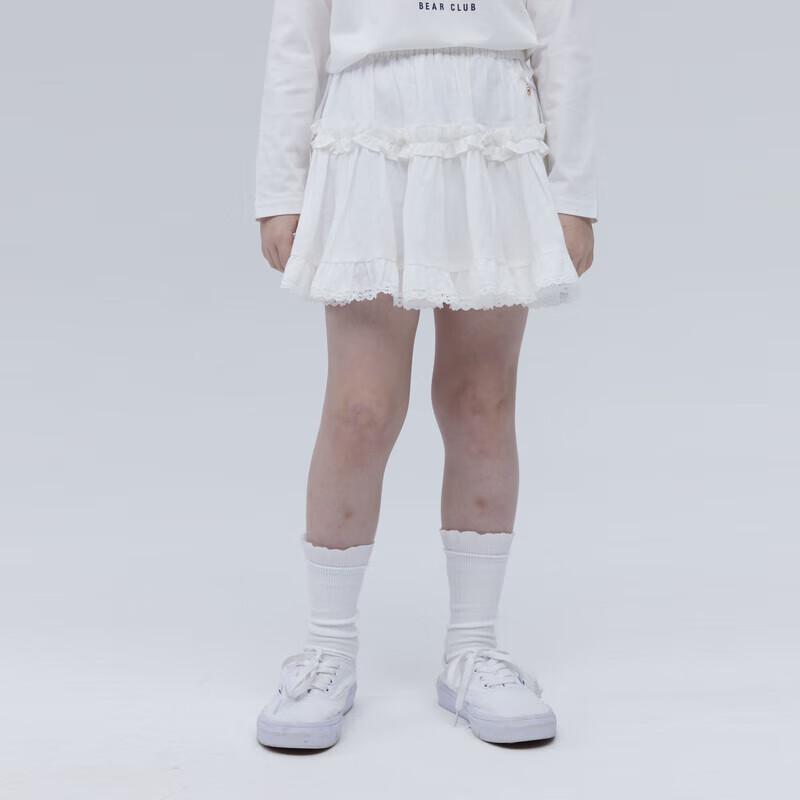 

PawinPaw Girls Cartoon Bear Preppy Short Skirt 160