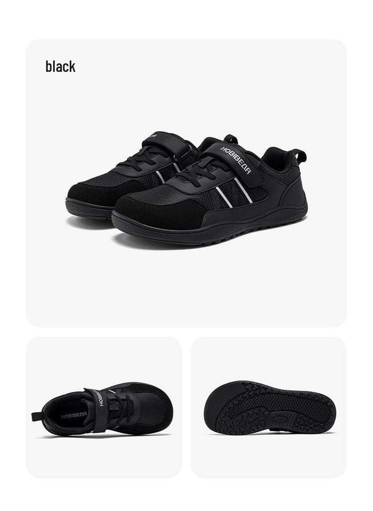Happy Bear Kids' Velcro Wide Last Breathable Training Shoes for Boys & Girls - Spring & Autumn Casual Sports.