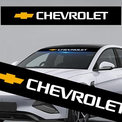 Easy Install Car Front Window Decoration Sticker CompatibleColorado Cruze Spark Captiva Malibu Trax Aveo Camaro Onix