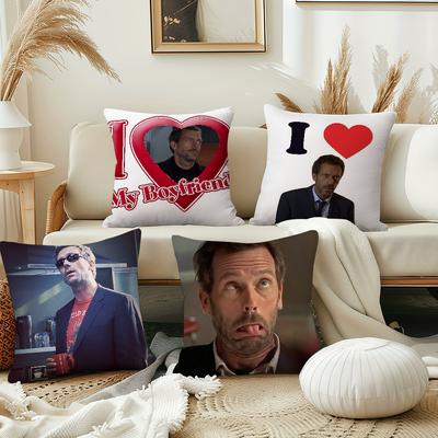 Funny Classic House MD Movie Cushion Cover Pillow Cover Decoration Room Home Sofa Living Office Car Nordic Simplicity