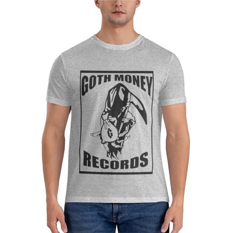 Goth Money Records Maglietta Classica t shirt vintage moda coreana felpe Maglietta semplice unisex