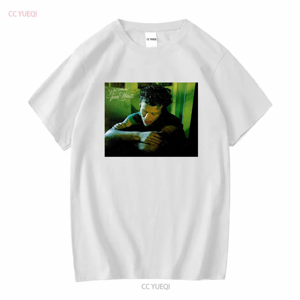 T-SHIRT TOM WAITS blu san valentino vinile copertina CD PICCOLO MEDIO GRANDE XL vintage Lavata abbigliamento firmato Leggermente Comoda