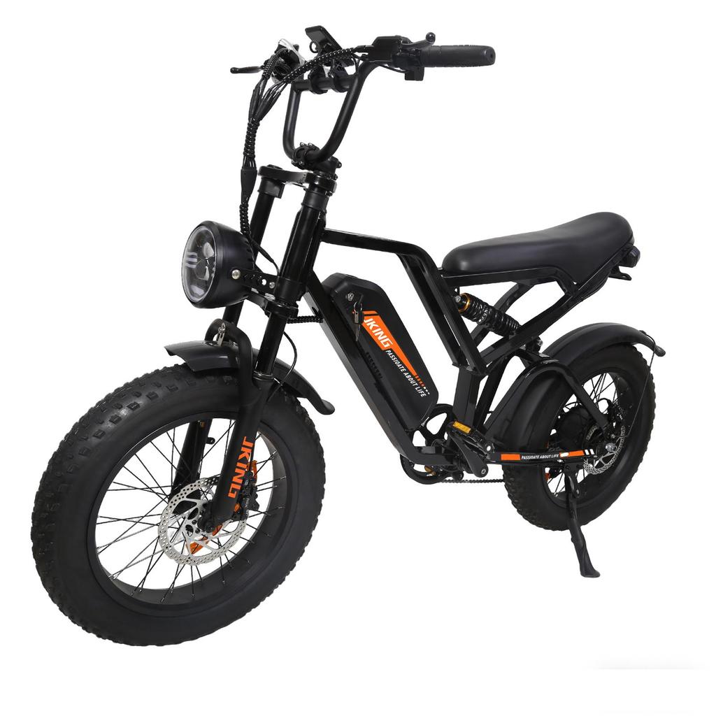 JKING FXH-009 All-Terrain Electric Bicycle 48V15.6Ah B artery 500W Motor 20 Inch Fat Tires 120KG Load 25KM/H Top Speed E-Bike
