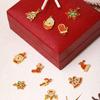 Mi Duoduo Christmas Zircon Titanium Pendant - Cute Holiday Jewelry