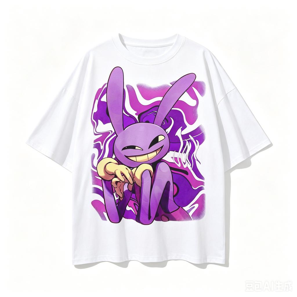 2026 The Amazing Digital Circus Jax Graphics Tshirt Unisex Unisex Summer 100 Cotton Clothing Cartoon Short Sleeve Tops Streetwear
