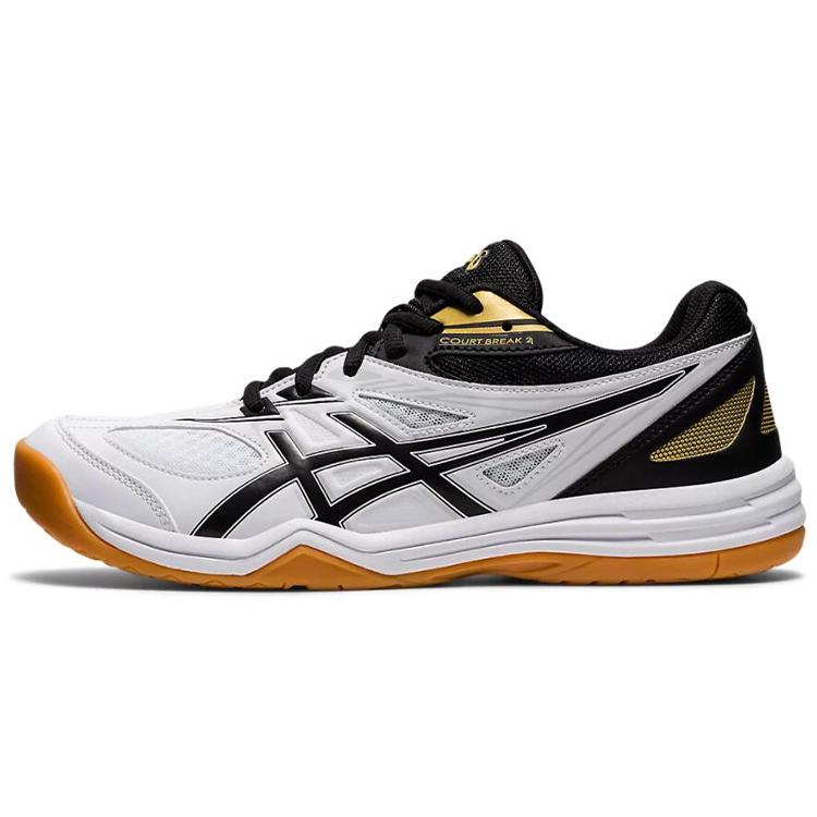 

New Asics Court Break 2 White Black 1073A013-102 37