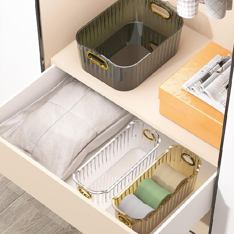 Desktop Light Luxury Cosmetic Storage Box Cosmetics Jewelry Earrings