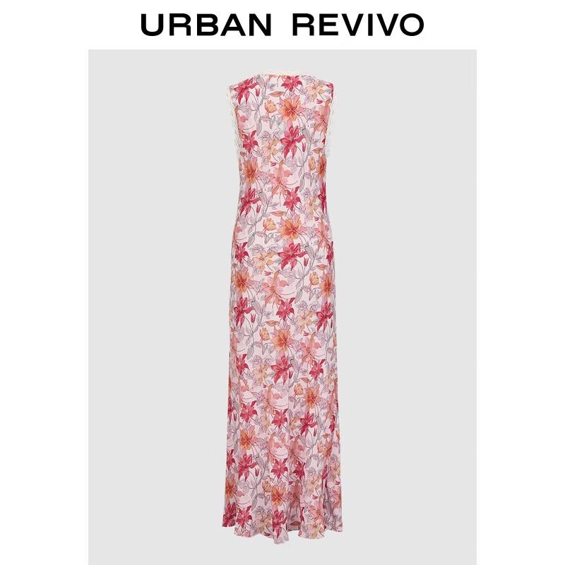 

UR 2025 Fall Floral Lace Vacation Dress M