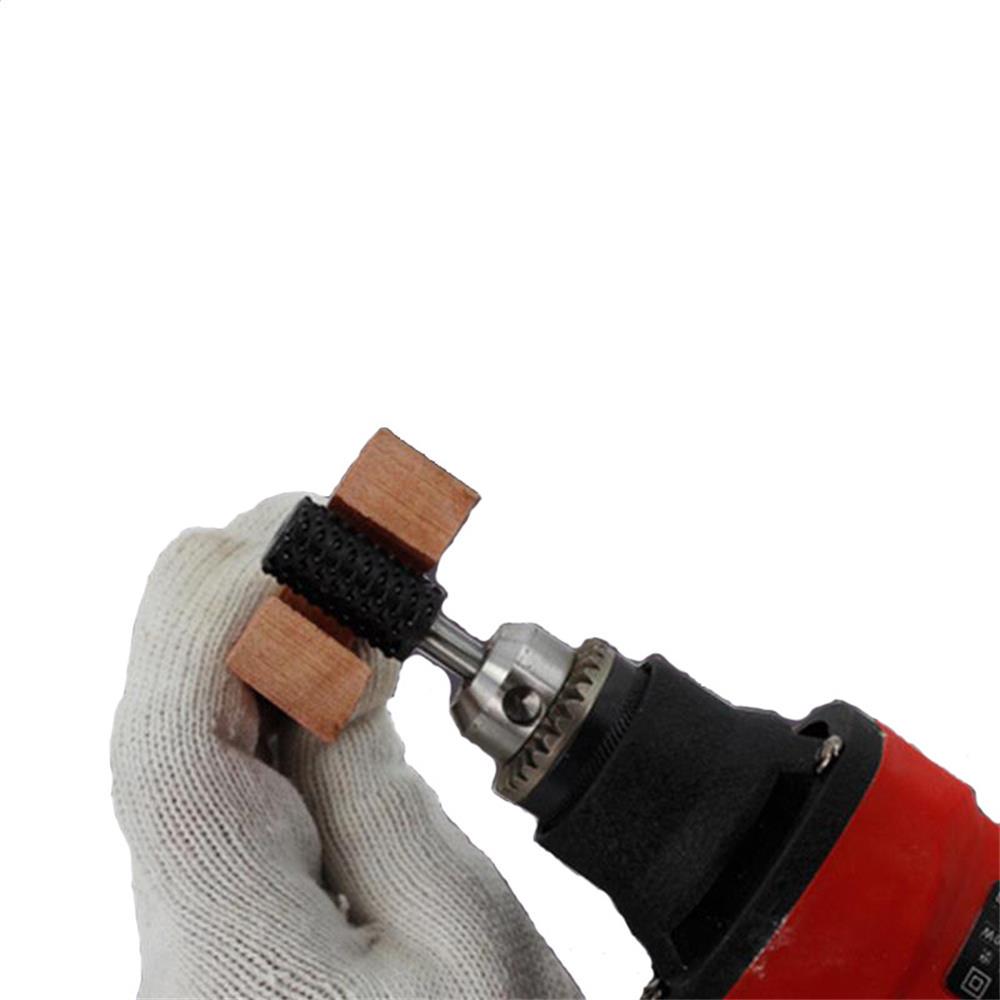 10 pezzi Raspa Lima Punte Trapano Raspa Set Trapano Smerigliatrice Trapano Raspa Per Lavorazione Del Legno Strumento Di Intaglio 1/4