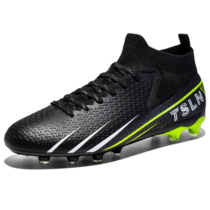 Fashion High Quality Football Shoes Men Original Pro Training Sport Fast Soccer Society Non-slip Childrens Football Boots for Kids