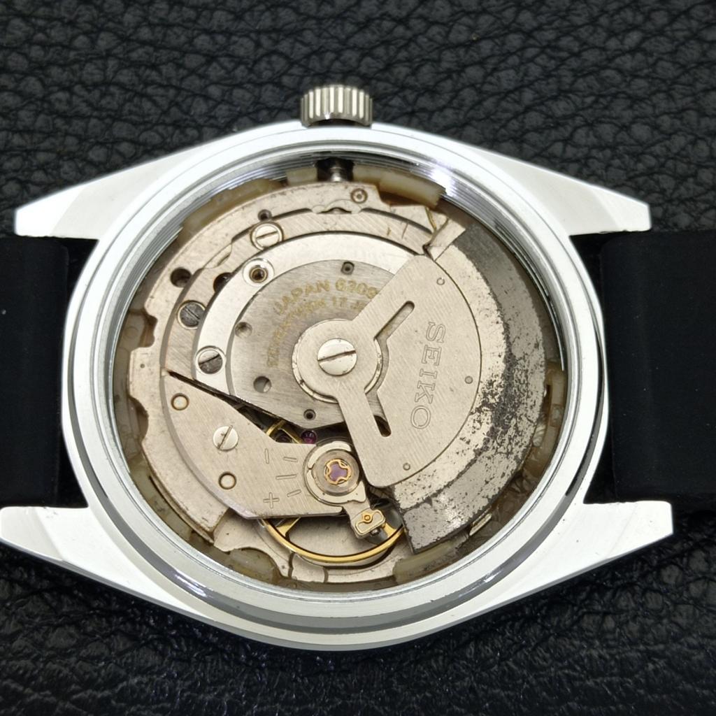 REFURBISHED SEIKO 5 AUTOMATIC MENS WATCH JAPAN MADE WHITE DIAL CUSTOM A440085-2 QV90-a440085