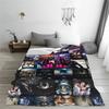 JuL C'est Pas Des Lols Fleece Throw Blankets French Rapper Blankets for Bed Travel Lightweight Bedroom Quilt