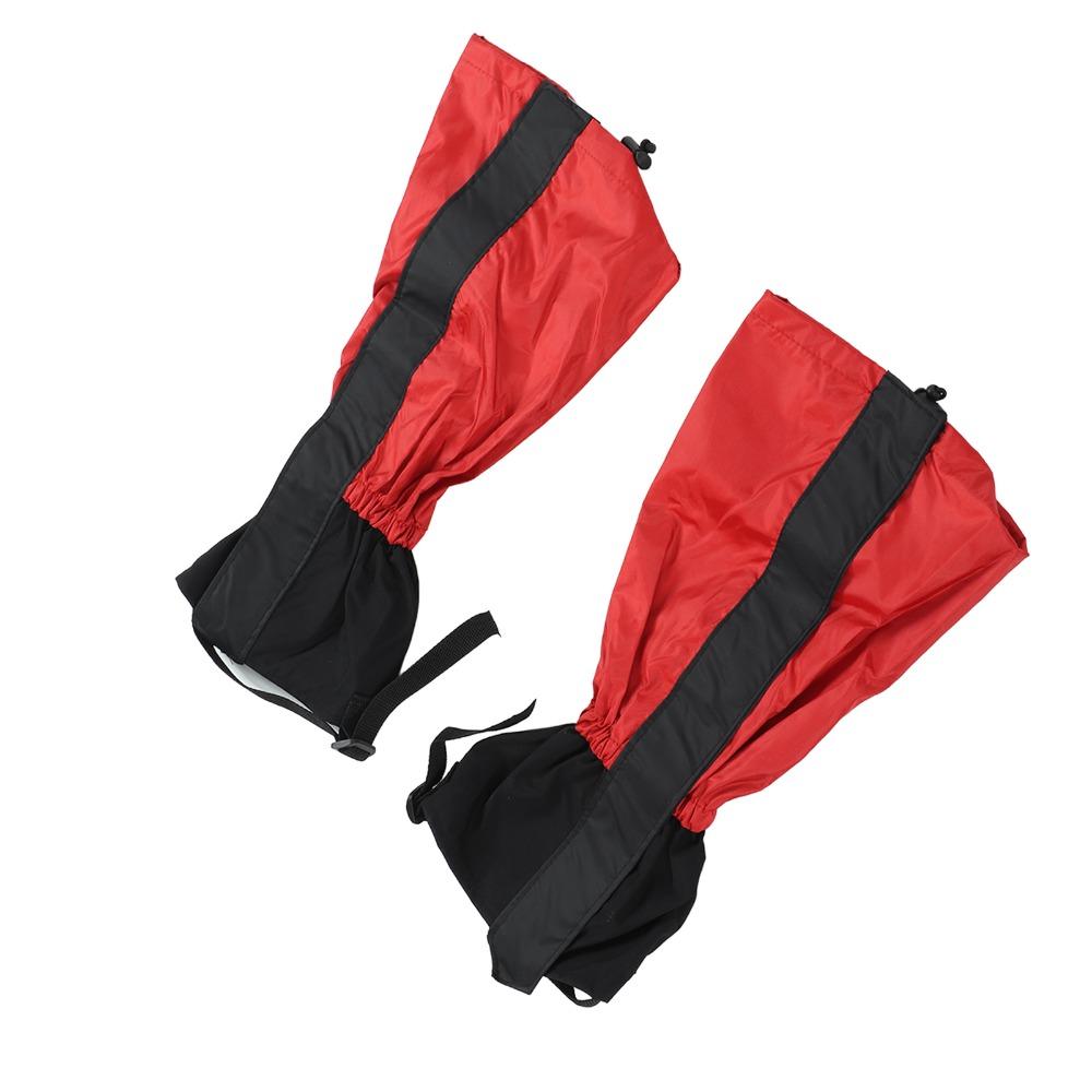 1 Pair Snowproof Waterproof Leg Gaiters 210T Oxford cloth Lightweight Shoe Gaiters  Men