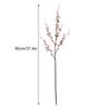 Artificial Cherry Blossom Branch with 5 Sub Branches 95cm Realistic Silk Flower Fake Peach Tree Branch for Wedding