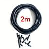 Universal Car Auto Windshield Washer Hose Wiper Blade Pipe Jet Spray Nozzle Water Fluid Tube Joiner Connector Replacement Kit Hoses Windshield Washer