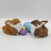 Simulation Plush Action Figures Kids Gift Simulation Rabbit Squatting Model Home DIY Decoration Rabbit Model Rabbits Decoration