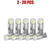 2-20PCS 194 2smd T10 168 Bulb Wedge Light Tail Parker Plate Interior Globe Dash