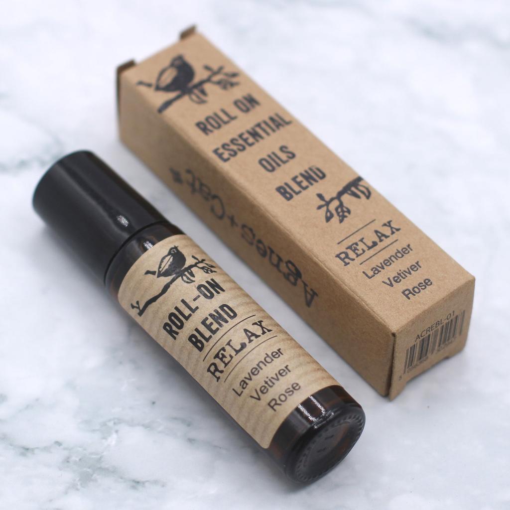2x Essential Oil Roll-On Relax Blend 10ml