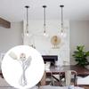 EU/US/UK Plug Lamp Base Holder Power Cord Cable 1.8m E26 Hanging Pendant LED Fixture Lamp Bulbs Socket Cord Adapters With Switch