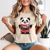 Panda Sushi Food Unisexs TShirt Japanese Culture Cartoon Tee