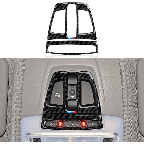 

Автомобильный CD-панель, украшение на приборную панель, наклейки из углеродного волокна, наклейки, подходят для Bmw X5 F15 X5M F85 X6 F16 X6M F86 2014 2015 2016 2017 2018 2019 Reading Light