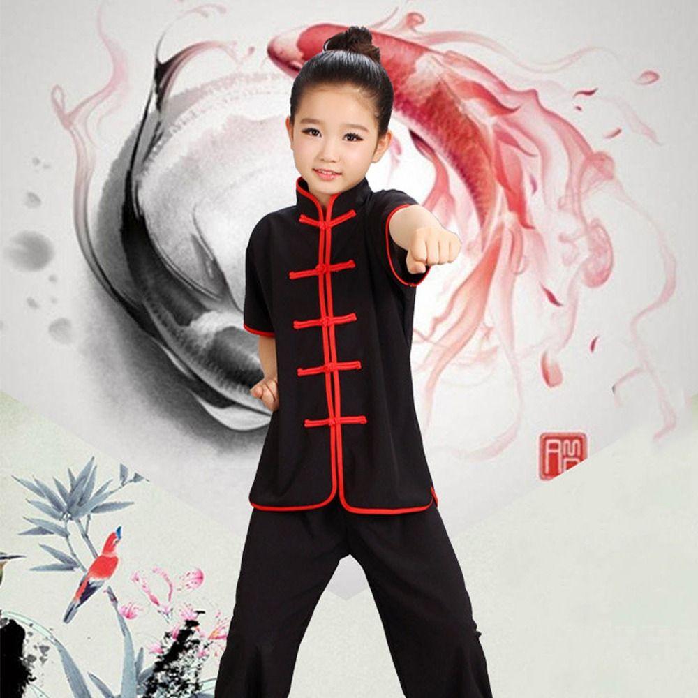 Chinese Wushu Costume Traditional Tai Chi Uniform Fashion Martial Art Uniform Children
