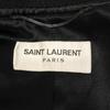 SAINT LAURENT PARIS 16AW EDIUM Palladium Sequin Teddy Jacket Jacket 44 blackUsed