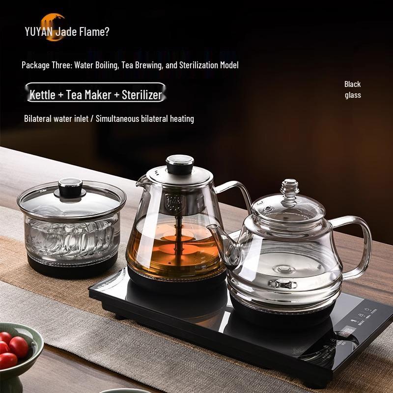 Smart Electric Kettle with Dual Inlet and Constant Temperature for Tea Brewing