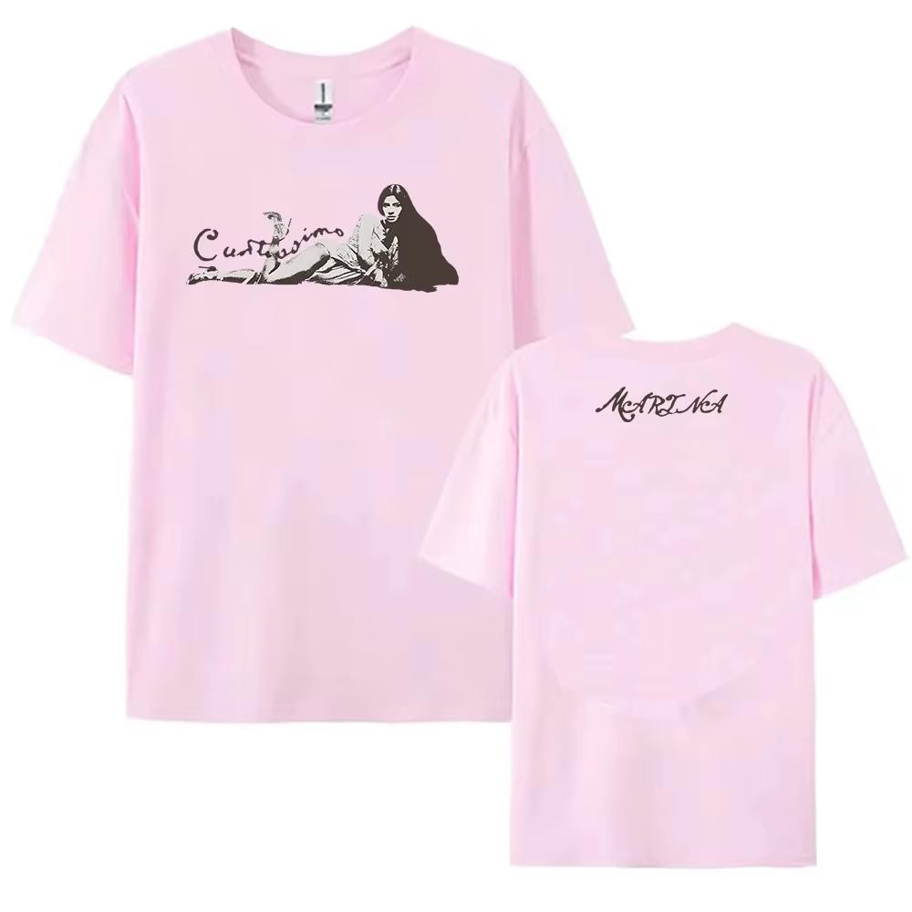 CUNTISSIMO Tee MARINA PRINCESS OF POWER Album 2026 Tshirt Cotton Summer Short Sleeve Tshirts Women Clothing Graphic Print Shirt