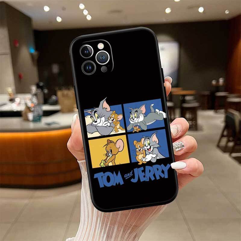 Tom and Jerry Phone Case for Redmi Note 12 12S 12C 13 13C 13R 14 14S 14R 14C 11A 13X A3 A3X A4 A5 Pro Max Plus