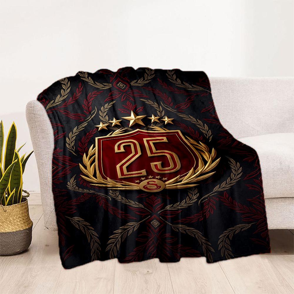Galatasaray 167 Blanket Soft Warm Cozy Perfect for Seaside Sofa Couch Four Seasons Multipurpose Modern Gifts For Family Or Friends